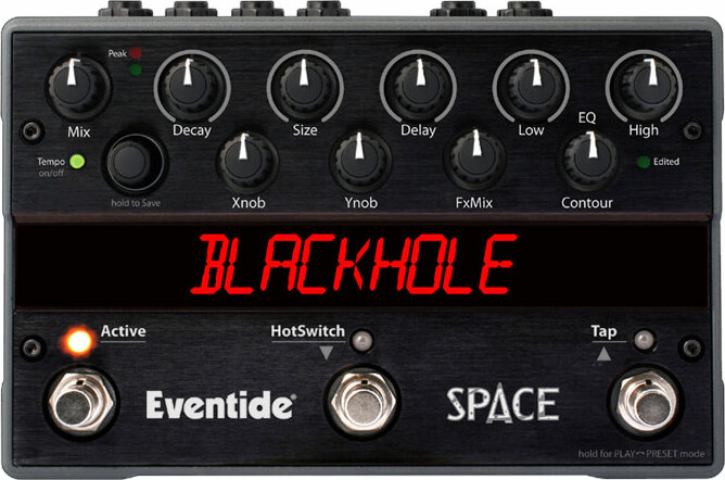 Eventide Space - Reverb, delay & echo effect pedal - Main picture