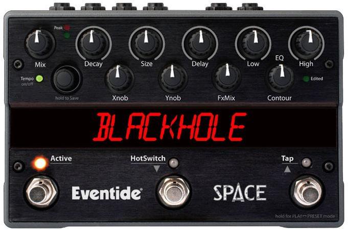 Reverb, delay & echo effect pedal Eventide Space