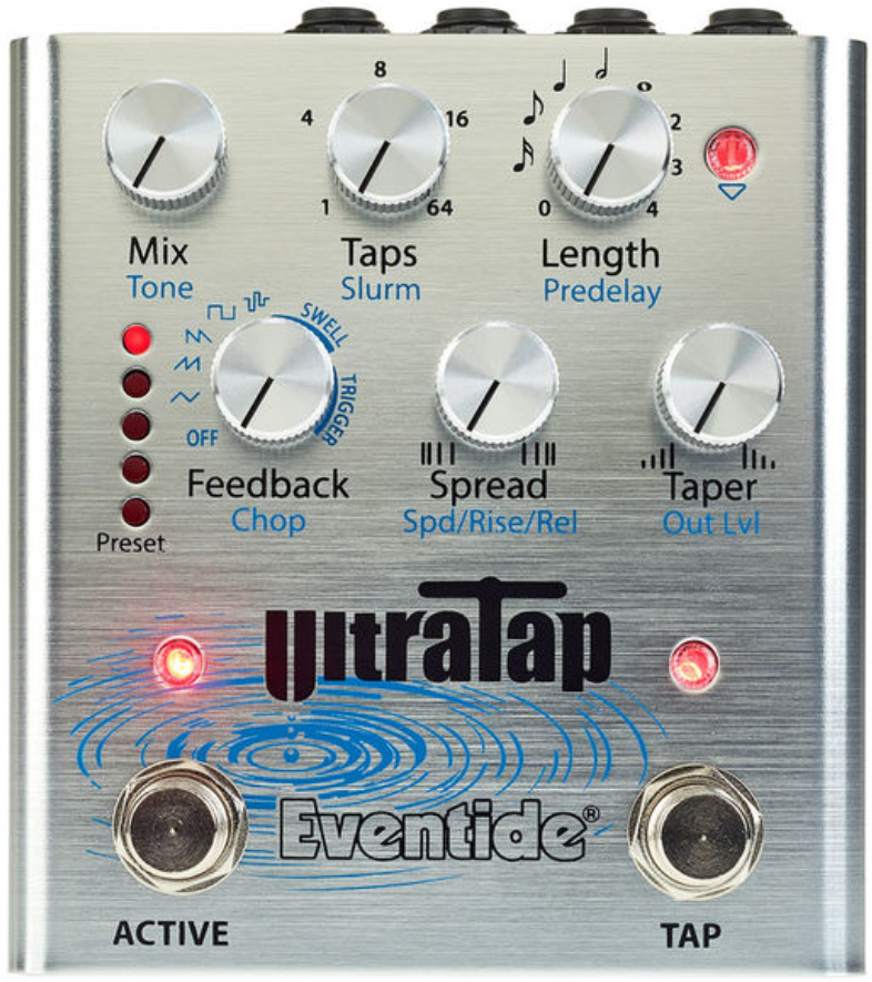 Eventide Ultratap Delay Reverb - Reverb, delay & echo effect pedal - Main picture