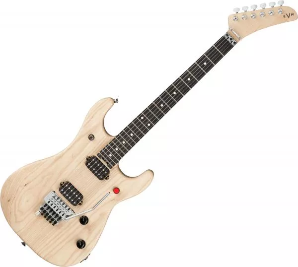 Solid body electric guitar Evh                            5150 Series Deluxe Ash Ltd (MEX, EB) - Natural satin