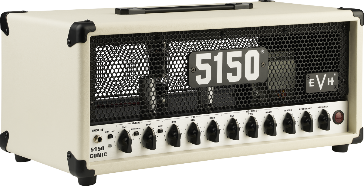 Evh 5150 Iconic 6l615w Head Ivory - Electric guitar amp head - Variation 1