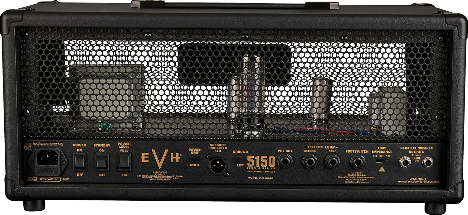 Evh 5150 Iconic El34 15w Head - Electric guitar amp head - Variation 1