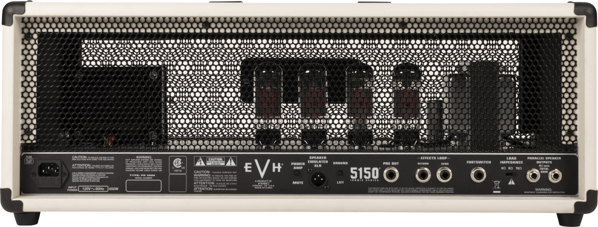 Evh 5150 Iconic Series Head 80w Ivory - Electric guitar amp head - Variation 1