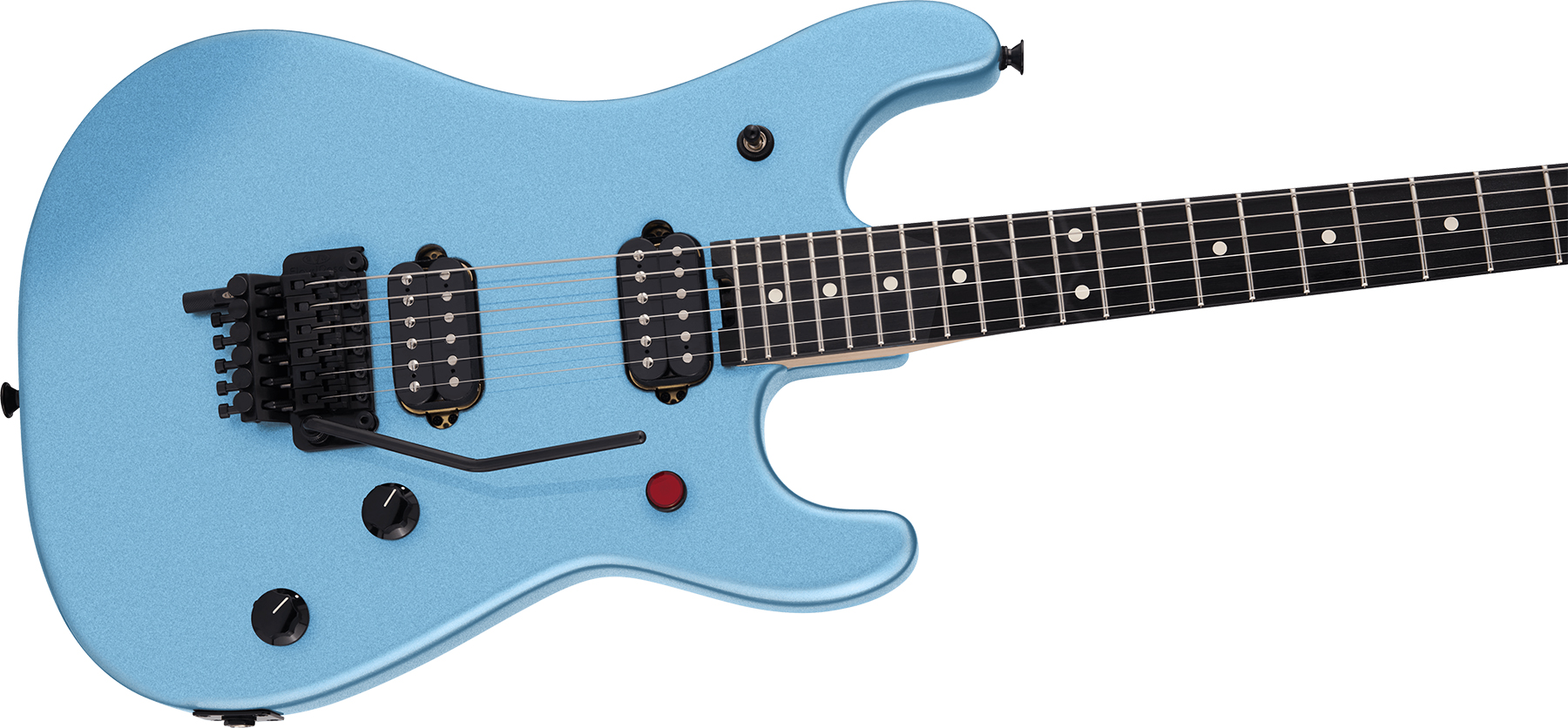 Evh 5150 Standard Mex 2h Fr Eb - Ice Blue Metallic - Str shape electric guitar - Variation 2