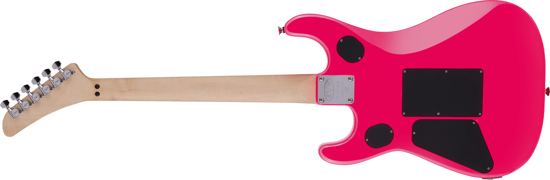 Evh 5150 Standard Mex 2h Fr Mn - Neon Pink - Str shape electric guitar - Variation 1
