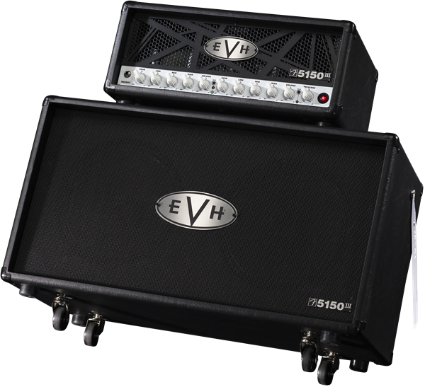 Evh 5150iii 2x12 60w Black - Electric guitar amp cabinet - Variation 1