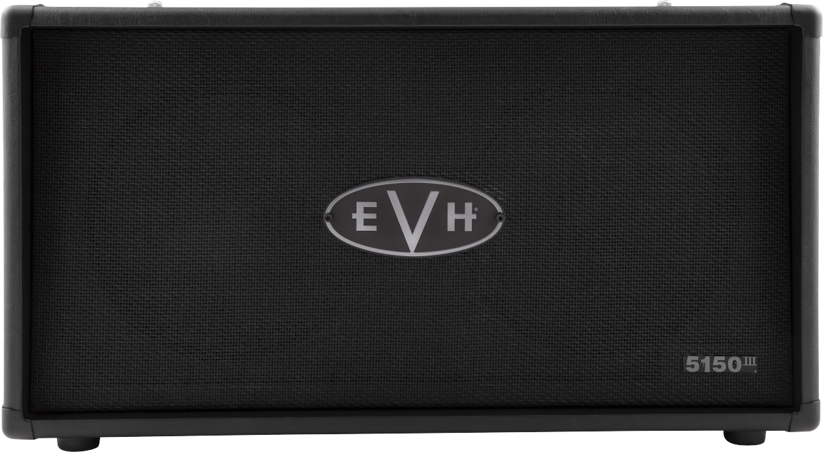 Evh 5150iii 50s 2x12 Cabinet 60w 16-ohms Stealth - Electric guitar amp cabinet - Variation 1