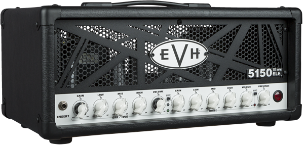 Evh 5150iii 50w Head 6l6 Black - Electric guitar amp head - Variation 1