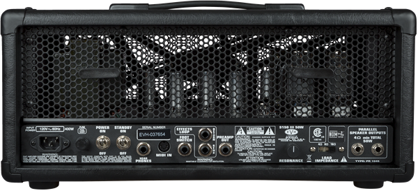 Evh 5150iii 50w Head 6l6 Black - Electric guitar amp head - Variation 3