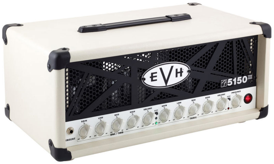 Evh 5150iii 50w Head 6l6 Ivory - Electric guitar amp head - Variation 2