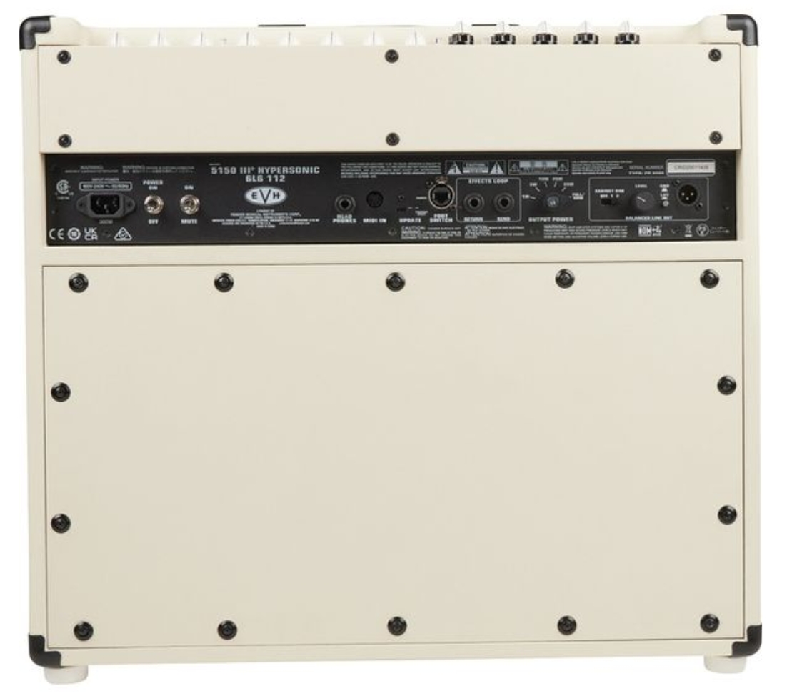 Evh 5150iii Hypersonic 6l6 1x12 Combo 50w Ivory - Electric guitar combo amp - Variation 1