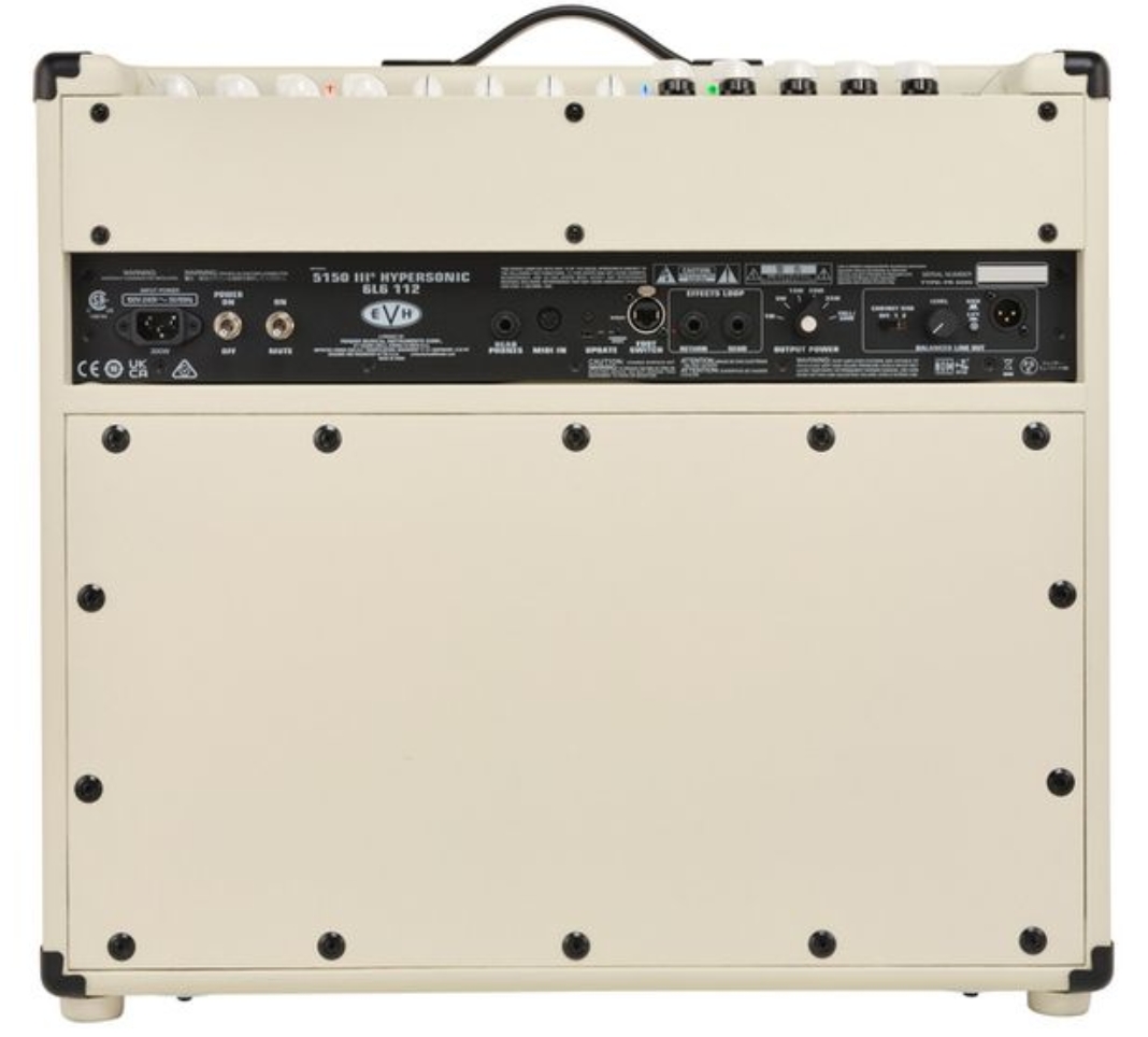 Evh 5150iii Hypersonic 6l6 2x12 Combo 50w Ivory - Electric guitar combo amp - Variation 2