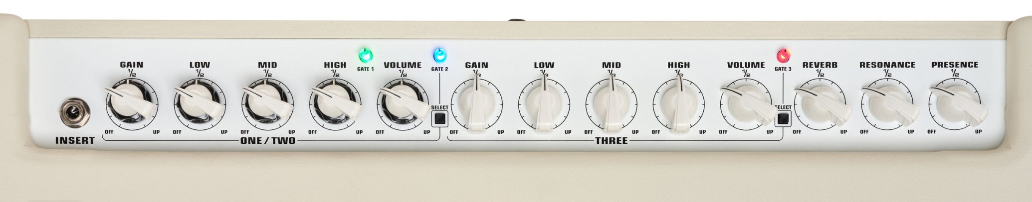 Evh 5150iii Hypersonic 6l6 2x12 Combo 50w Ivory - Electric guitar combo amp - Variation 4