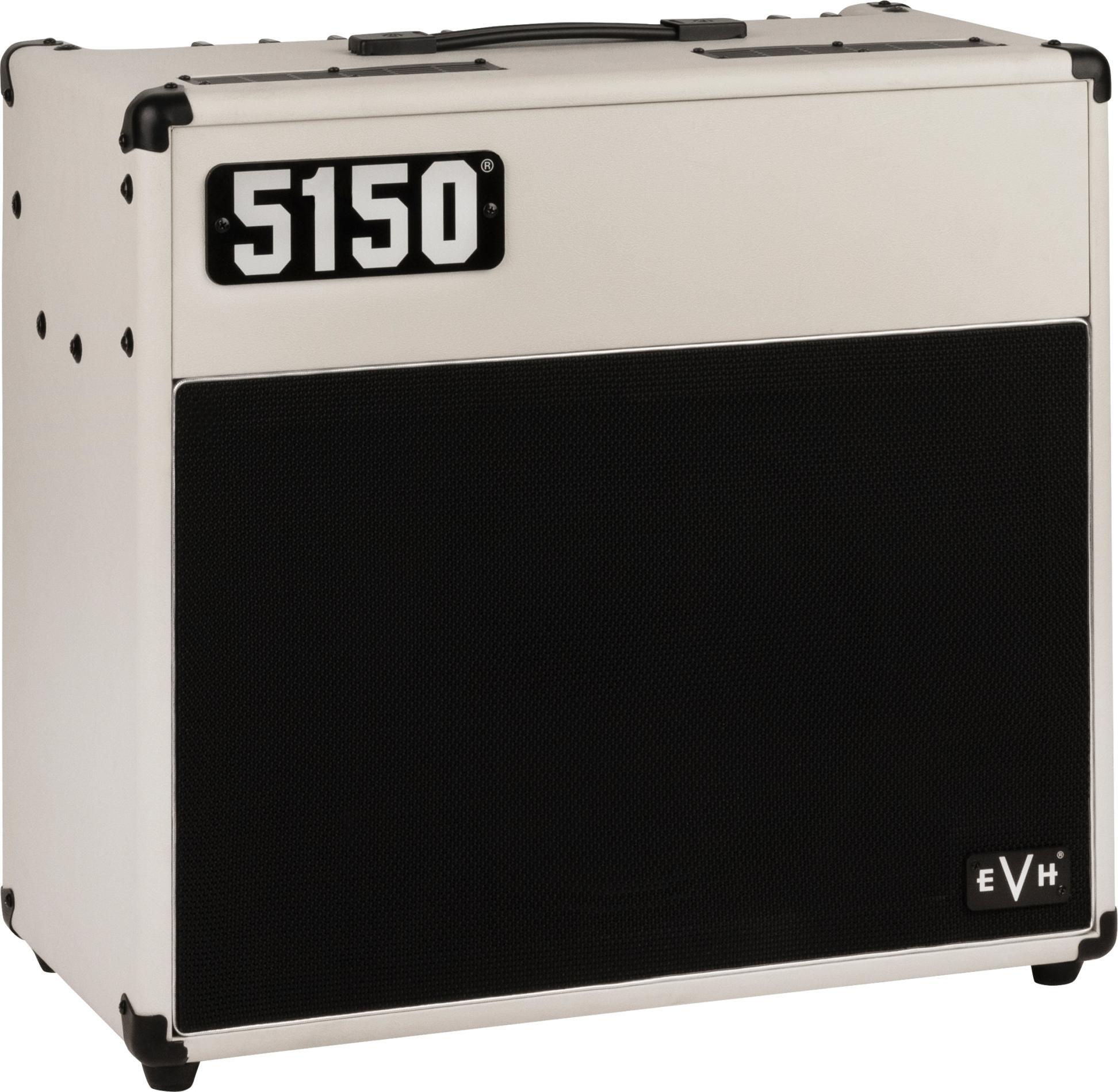 Electric guitar combo amp Evh 5150 Iconic Combo Ivory 40W
