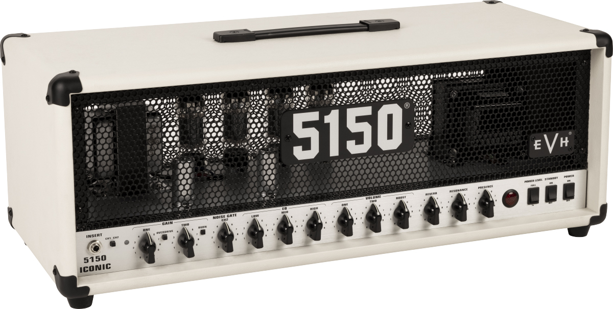 Evh 5150 Iconic Series Head 80w Ivory - Electric guitar amp head - Main picture