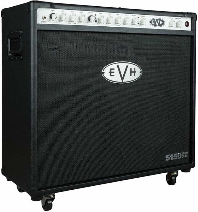 Evh 5150iii 2x12 50w 6l6 Combo Black - Electric guitar combo amp - Main picture
