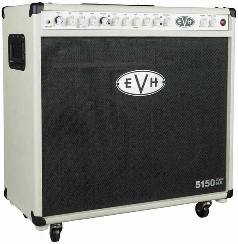 Evh 5150iii 2x12 50w 6l6 Combo Ivory - Electric guitar combo amp - Main picture