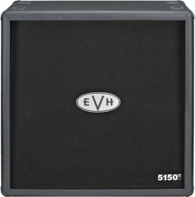 Evh 5150iii 4x12 Straight Cab 100w 16-ohms Black - Electric guitar amp cabinet - Main picture