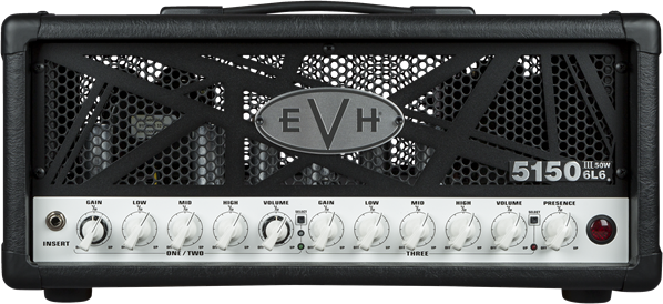 Evh 5150iii 50w Head 6l6 Black - Electric guitar amp head - Main picture