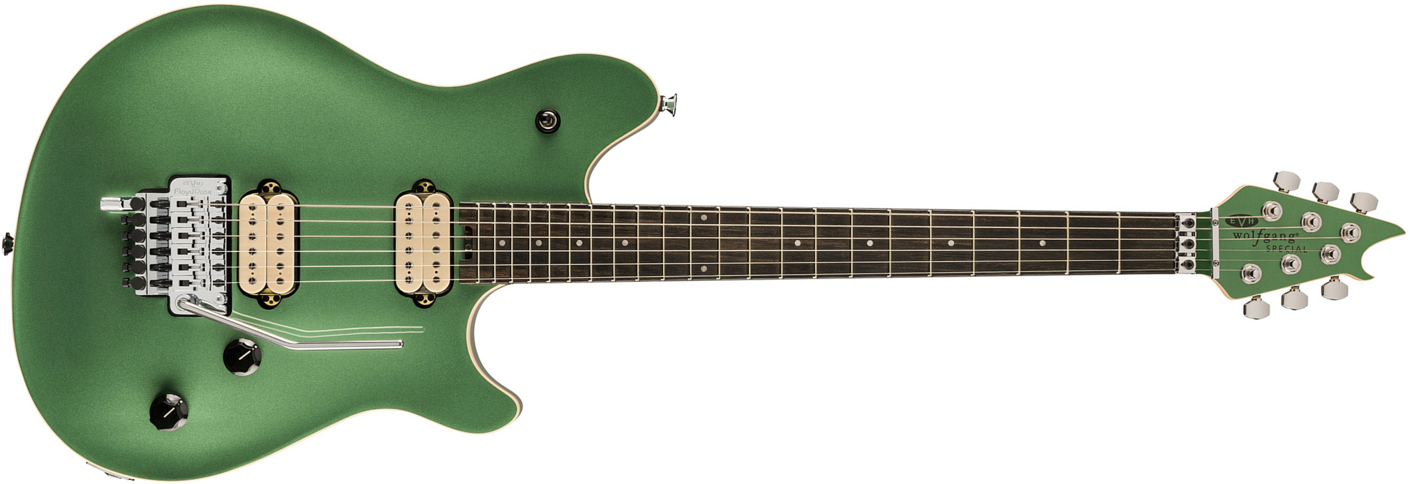Evh Wolfgang Special 2h Fr Eb - Pelham Green - Double cut electric guitar - Main picture