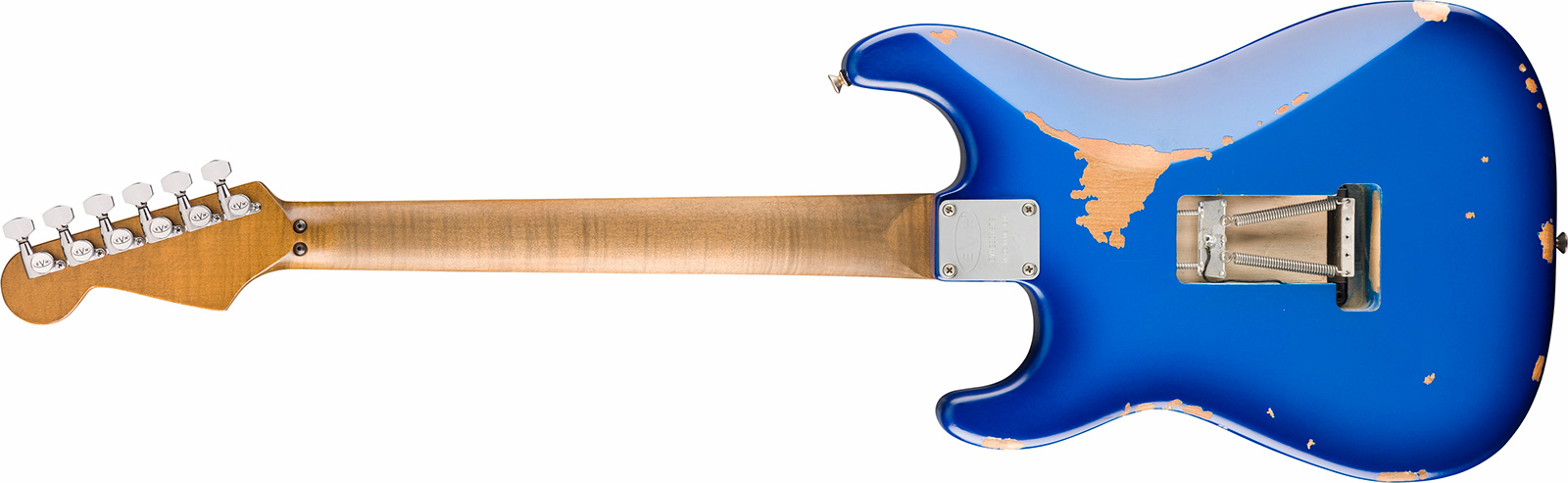 Evh Frankenstein Relic Mex 1h Fr Mn - Blueburst - Str shape electric guitar - Variation 1