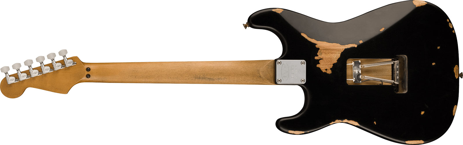 Evh Frankenstein Relic Mex 1h Fr Mn + Premium Cable 42.inc + Premium Strap - Black - Electric guitar set - Variation 2