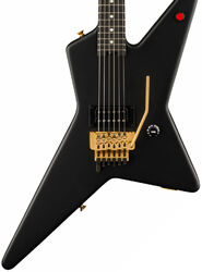 Metal electric guitar Evh                            Limited Edition Star - Stealth black with gold hardware