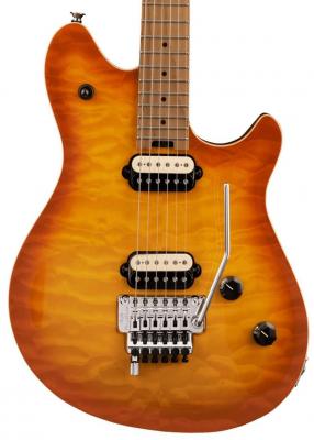 Solid body electric guitar Evh                            Wolfgang Special QM - Solar