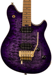 Metal electric guitar Evh                            Wolfgang Special QM - Purple burst