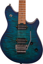 Metal electric guitar Evh Wolfgang WG Standard QM - Chlorine burst