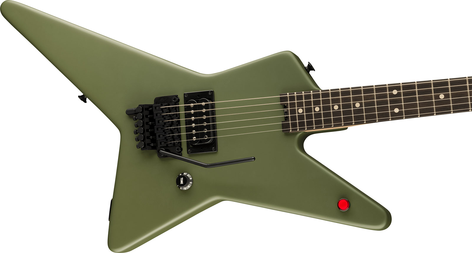 Evh Star Limited Edition 1h Fr Eb - Matte Army Drab - Metal electric guitar - Variation 2