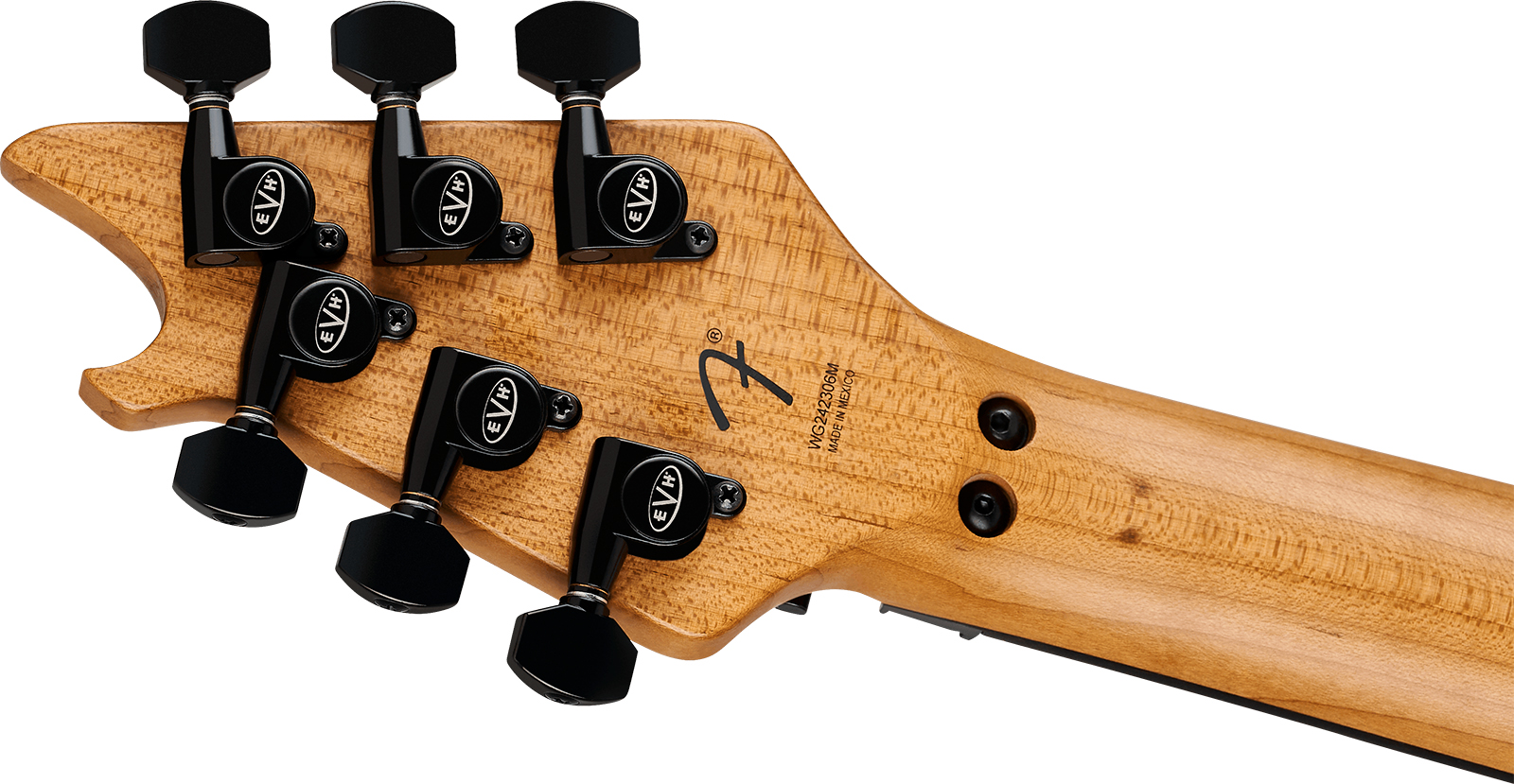 Evh Wolfgang Special Baked Maple Mex 2h Fr Eb - Stealth Black - Metal electric guitar - Variation 3