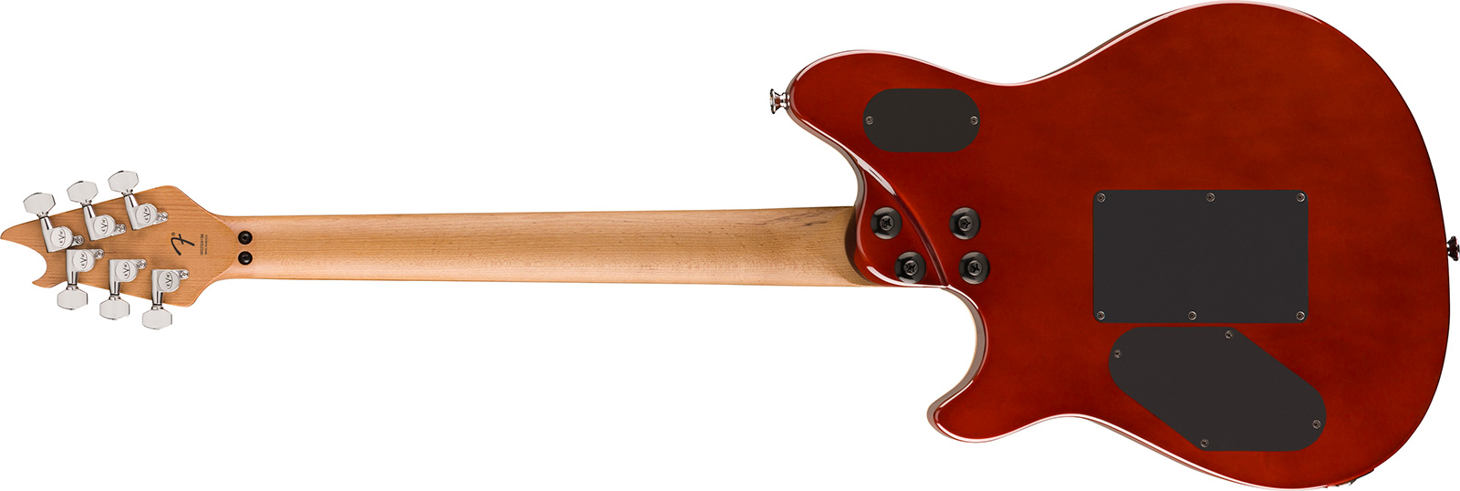 Evh Wolfgang Special Qm 2h Fr Mn - Tiger Eye Glow - Double cut electric guitar - Variation 1