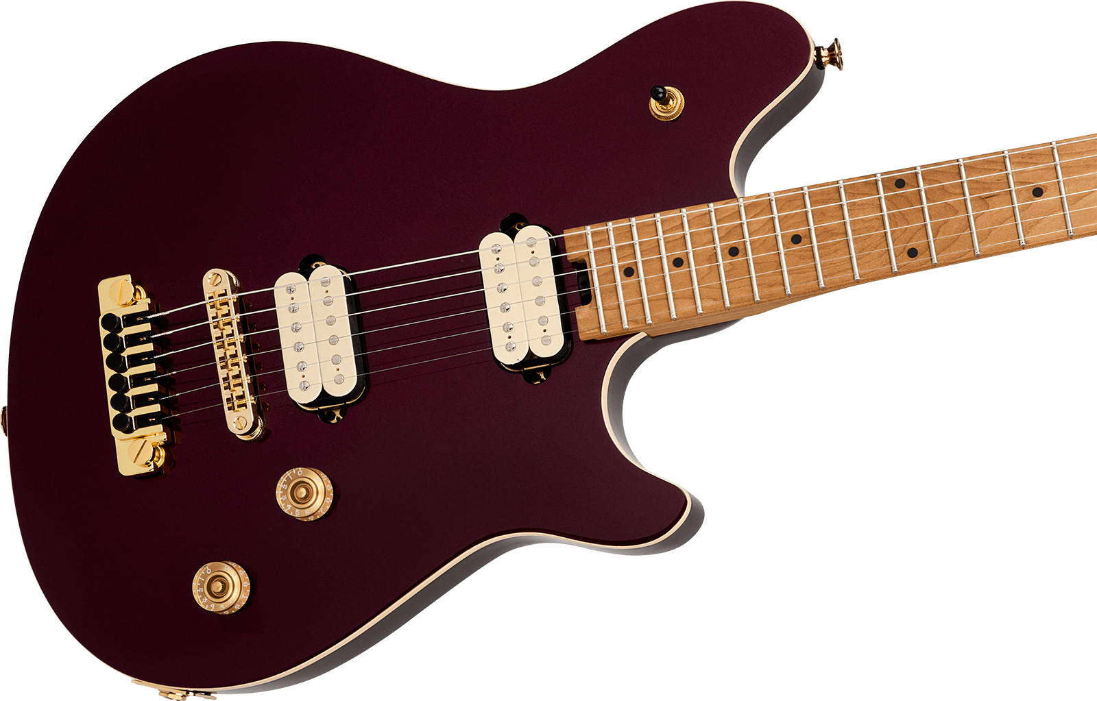 Evh Wolfgang Special Tom Mex 2h Ht Mn - Oxblood - Metal electric guitar - Variation 2