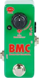 Compressor, sustain & noise gate effect pedal for bass Ews BASS MID CONTROL