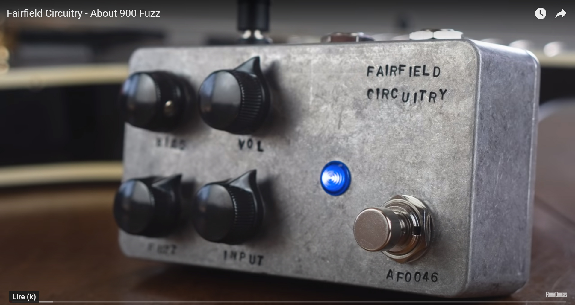 Fairfield Circuitry 900 Four Knob Fuzz - Overdrive, distortion & fuzz effect pedal - Variation 1