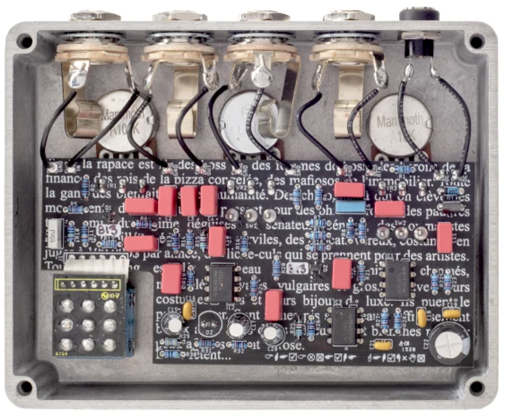 Fairfield Circuitry Hors D'oeuvre Active Feedback Loop - EQ & enhancer effect pedal - Variation 1