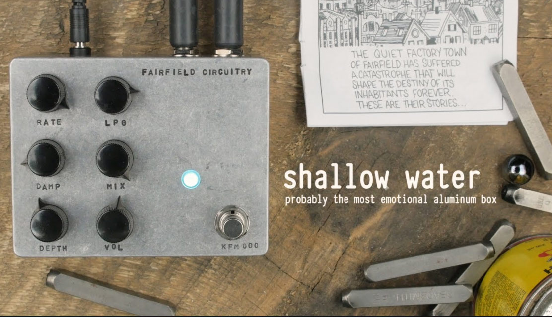 Fairfield Circuitry Shallow Water - Modulation, chorus, flanger, phaser & tremolo effect pedal - Variation 1