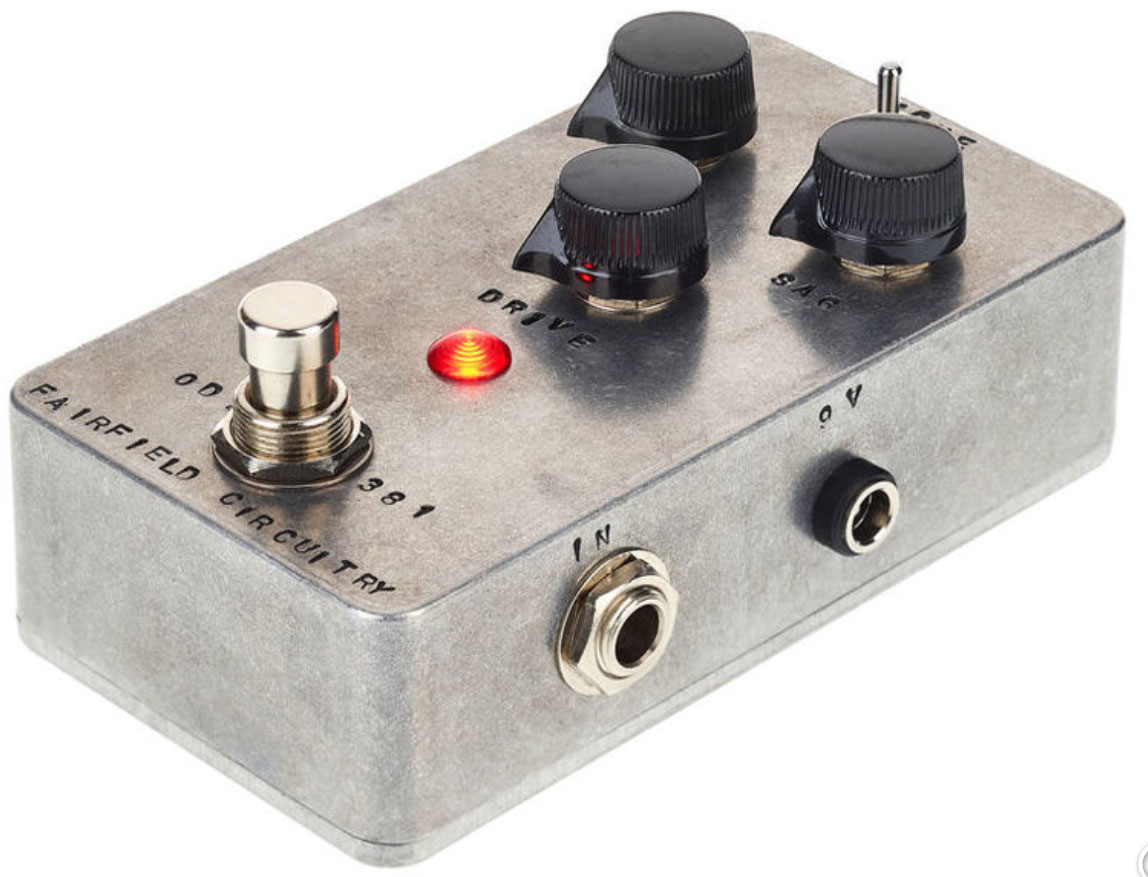 Fairfield Circuitry The Barbershop Overdrive V2 - Overdrive, distortion & fuzz effect pedal - Variation 1