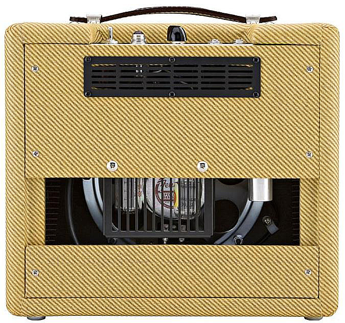 Fender 1957 Custom Champ 5w 1x8 Lacquered Tweed 2016 - Electric guitar combo amp - Variation 1