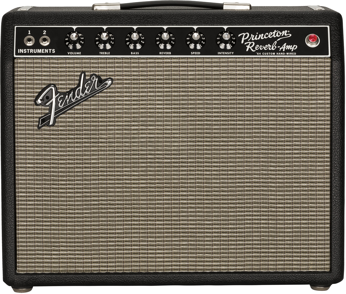 Fender '64 Custom Princeton Reverb Vintage Pro Tube 12w 1x10 - Electric guitar combo amp - Variation 1