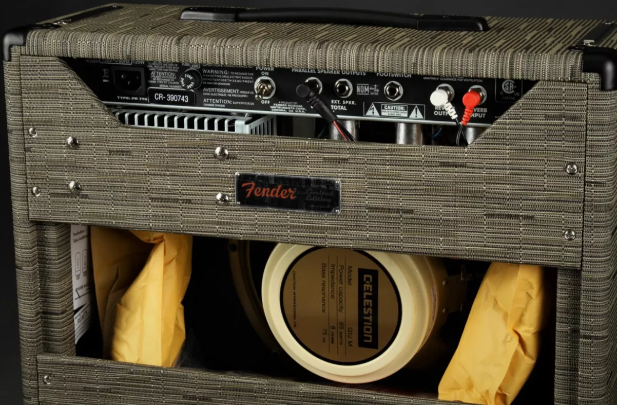 combo　Fender　guitar　Princeton　FSR　Charcoal　Electric　Chilewich　Ltd　Reverb　'65　amp