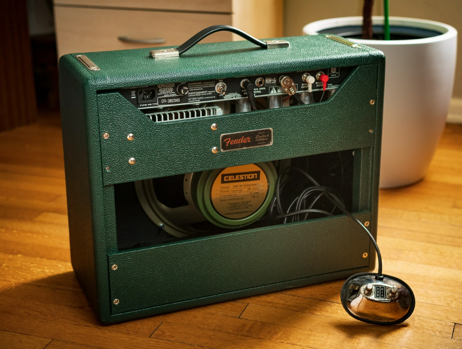 Fender 65 Princeton Reverb Ltd 15w 1x12 British Racing Green - Electric guitar combo amp - Variation 2