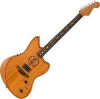 American Acoustasonic Jazzmaster All-Mahogany - natural