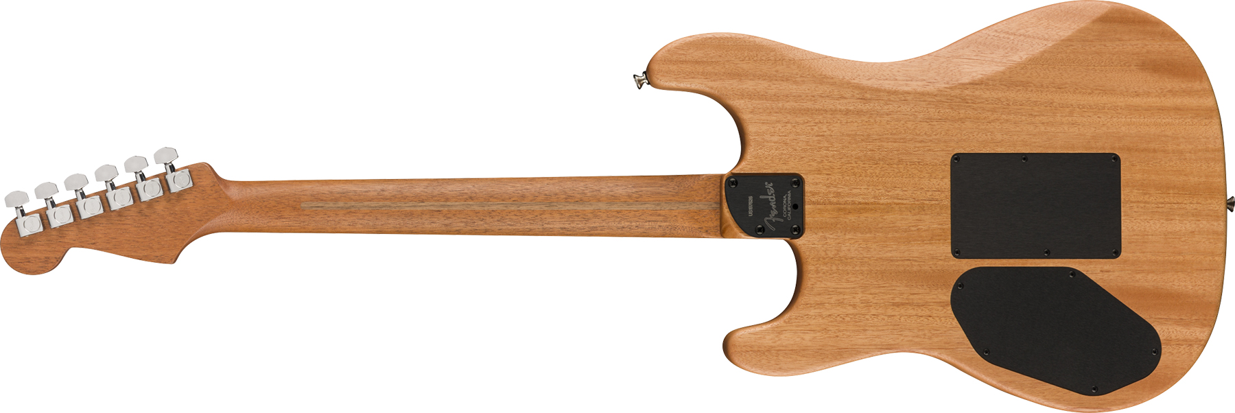 Fender Strat American Acoustasonic Usa Eb - Black - Electro acoustic guitar - Variation 1