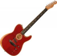 American Acoustasonic Telecaster (USA) - crimson red