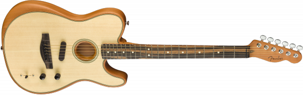 Acoustic guitar & electro Fender American Acoustasonic Telecaster (USA) - natural