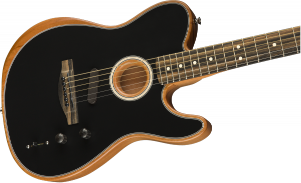 Electro acoustic guitar Fender American Acoustasonic Telecaster (USA) - black