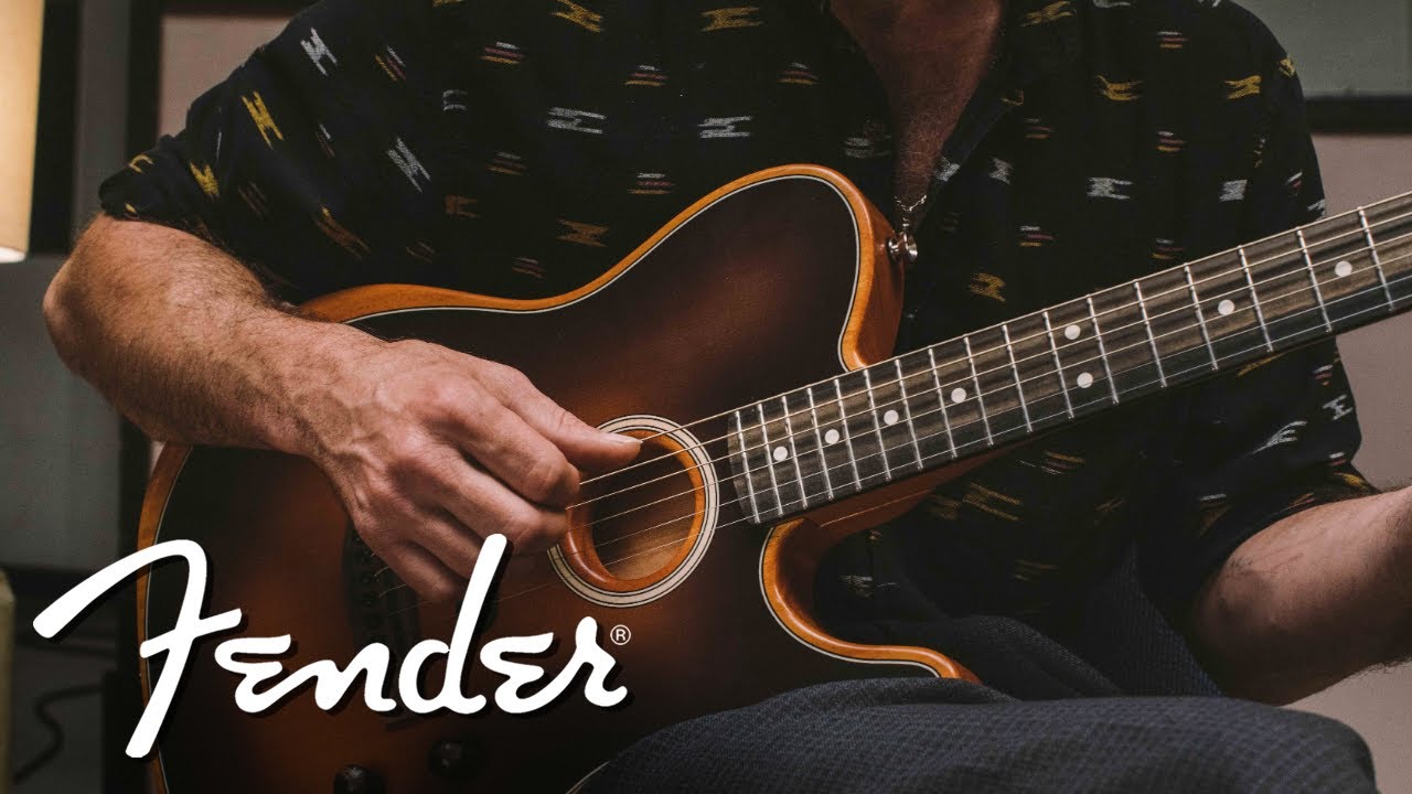 Fender Tele American Acoustasonic Usa Eb - Sunburst - Acoustic guitar & electro - Variation 12