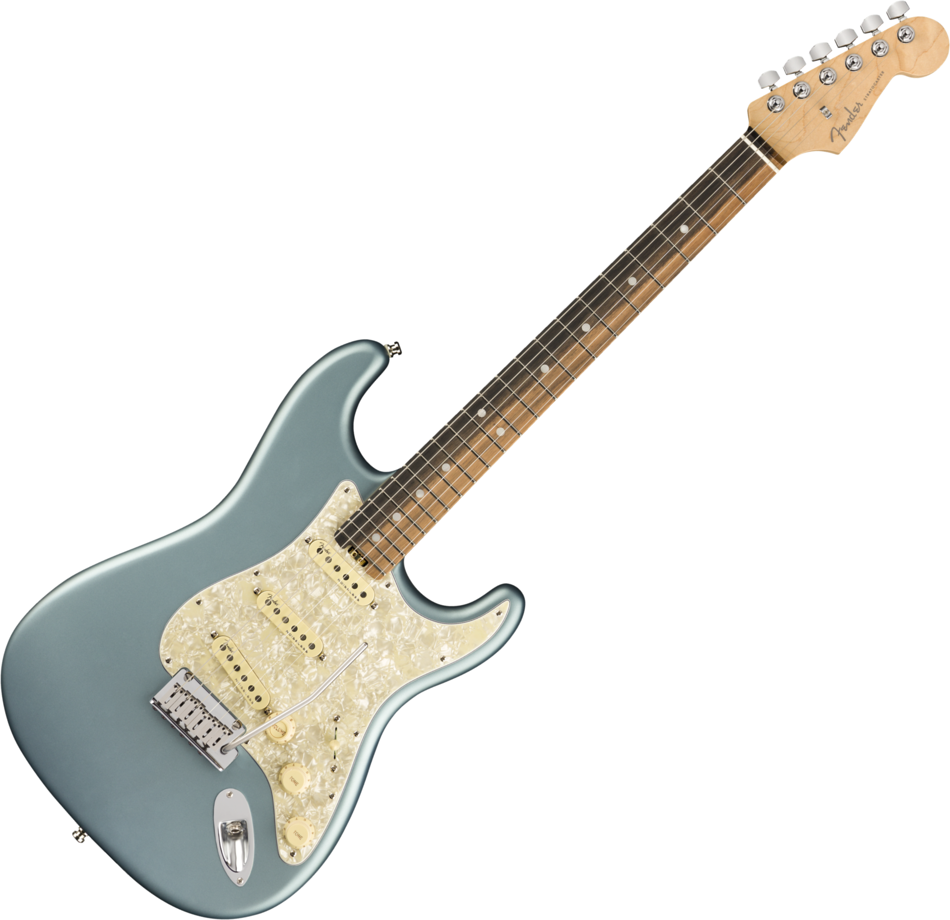 Fender American Elite Stratocaster (USA, EB) satin ice blue metallic
